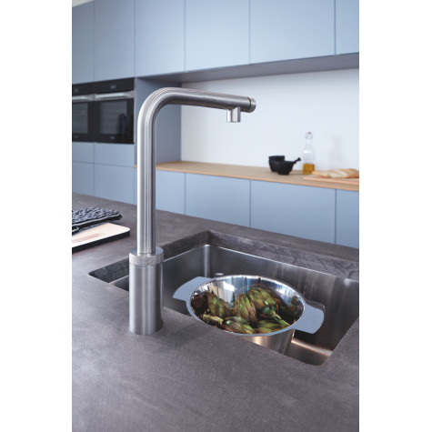 Змішувач для кухні з висувним виливом Grohe Minta SmartControl (31613DC0)