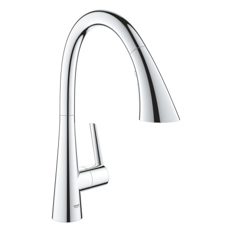 Змішувач для кухні з висувним виливом Grohe Zedra (32294002)