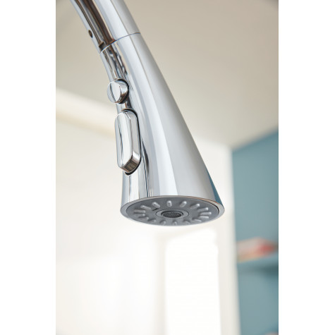 Змішувач для кухні з висувним виливом Grohe Zedra (32294002)