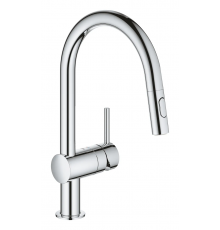 Змішувач для кухні з висувним виливом Grohe Minta (32321002)