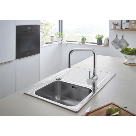 Змішувач для кухні з висувним виливом Grohe Minta (32322002)