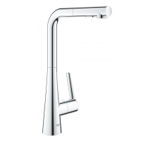 Змішувач для кухні з висувним виливом Grohe Zedra (32553002)