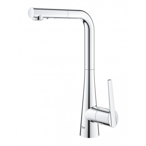 Змішувач для кухні з висувним виливом Grohe Zedra (32553002)