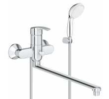 Змішувач для ванни з довгим виливом і душем Grohe Multiform (3270800A)