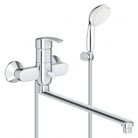 Змішувач для ванни з довгим виливом і душем Grohe Multiform (3270800A)