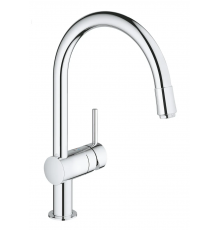 Змішувач для кухні з висувним виливом Grohe Minta (32918000)