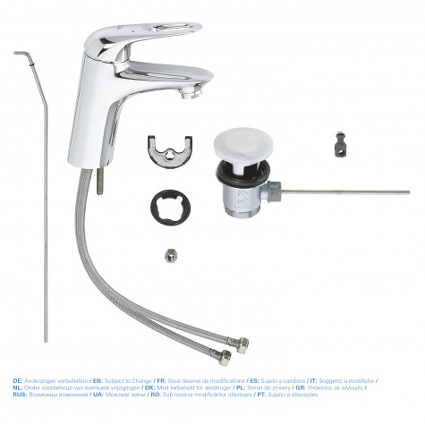 Змішувач для раковини S-розміру Grohe Eurostyle (33558003)