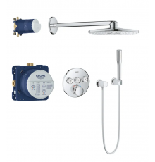 Душова система прихованого монтажу з термостатом Grohe Grohtherm SmartControl (34705000)