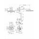 Душова система прихованого монтажу з термостатом Grohe Grohtherm SmartControl (34705000)