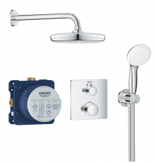 Душевая система скрытого монтажа с термостатом Grohe Grohtherm Convent. Concealed (34729000)