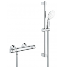Термостат для душу Grohe Grohtherm 500 з душовим гарнітуром (34796001)