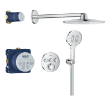 Душова система прихованого монтажу з термостатом Grohe Grohtherm SmartControl (34863000)