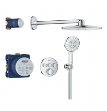Душова система прихованого монтажу з термостатом Grohe Grohtherm SmartControl (34863000)