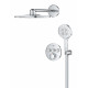 Душова система прихованого монтажу з термостатом Grohe Grohtherm SmartControl (34863000)