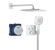 Душова система прихованого монтажу з термостатом Grohe Grohtherm SmartControl (34865000)