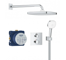 Душова система прихованого монтажу з термостатом Grohe Grohtherm (34871000)
