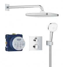 Душова система прихованого монтажу з термостатом Grohe Grohtherm (34871000)