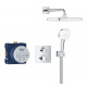Душова система прихованого монтажу з термостатом Grohe Grohtherm (34871000)