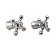 Ручки для змішувача без кран букс (пара) EP MF (AC0525)