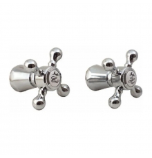 Ручки для змішувача без кран букс (пара) EP MF (AC0525)