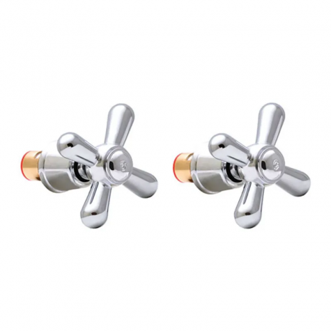 Ручки для змішувача з кран буксами (пара) EP Dominox (AC0556)