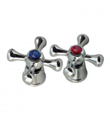 Ручки для змішувача без кран букс (пара) EP Smes (AC0565)