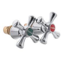 Ручки Haiba Smes (з кран буксами, пара) керамічні (AC0600)