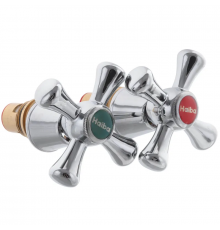 Ручки Haiba Smes (з кран буксами, пара) керамічні (AC0600)