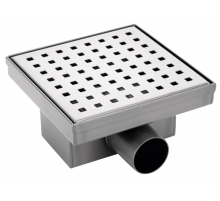 Душевой трап Koer FD02-S150 из нержавеющей стали SUS304 150x150мм (AC0683)