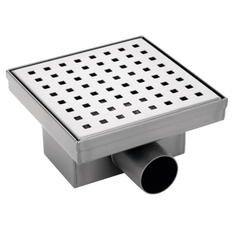 Душовий трап Koer FD02-S150 з нержавіючої сталі SUS304 150x150мм (AC0683)