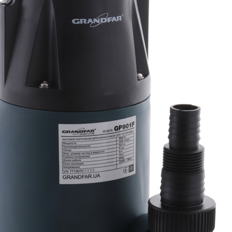 Дренажний насос для чистої води GRANDFAR GP901F (GF1086) Дренажний насос для чистої води GRANDFAR GP901F (GF1086)