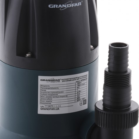 Дренажний насос для чистої води Grandfar GPE551F (GF1091) Дренажний насос для чистої води Grandfar GPE551F (GF1091)