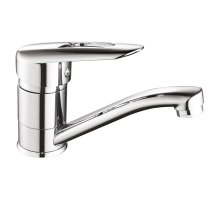 Смеситель для умывальника Haiba Disk 555 (вылив 15 см) (HB0058)