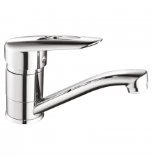 Змішувач для умивальника Haiba Disk 555 (вилив 15 см) (HB0058)