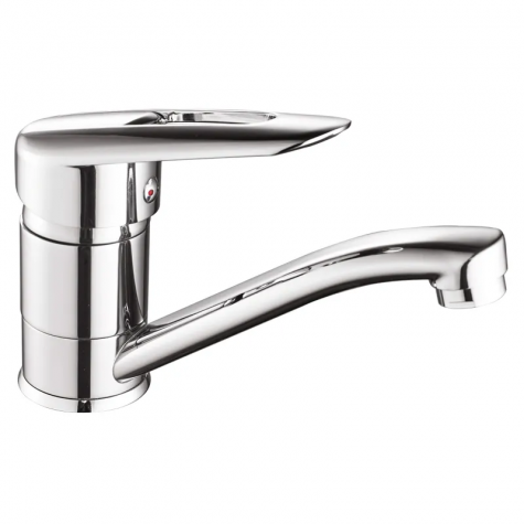 Смеситель для умывальника Haiba Disk 555 (вылив 15 см) (HB0058)