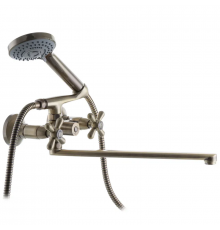 Змішувач для ванни HAIBA DOMINOX 140 бронзовий (HB0062)