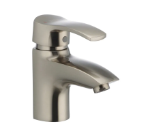 Змішувач для умивальника Haiba Focus 001 нержавіюча сталь (HB0109)