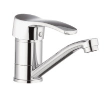 Смеситель для умывальника Haiba Focus 555 (вылив 15 см) (HB0135)