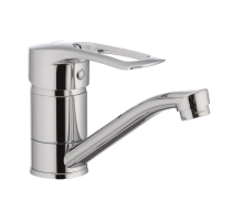 Смеситель для умывальника Haiba Germes 555 (вылив 15 см) (HB0143)