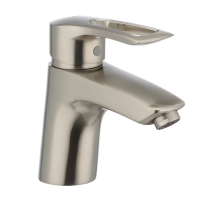 Змішувач для умивальника Haiba Hansberg 001 нержавіюча сталь (HB0170)