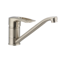 Змішувач для кухні Haiba Hansberg 004 нержавіючої сталі (HB0183)