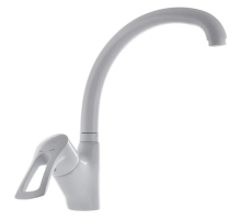 Змішувач для кухні Haiba Hansberg 011 білий (HB0202)