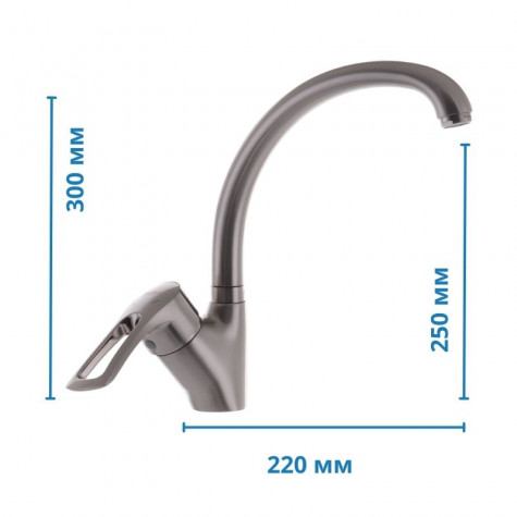 Змішувач для кухні Haiba Hansberg 011 (HB0203)