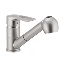 Змішувач для кухні Haiba Hansberg 014 матовий з висувною лійкою (HB0207)