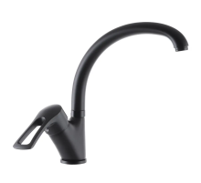 Змішувач для кухні Haiba Hansberg 777 чорний (HB0216)