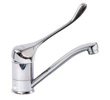 Змішувач для умивальника Haiba Hirurg 004 (вилив 15 см) (HB0226)