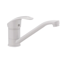 Змішувач для кухні Haiba Mars 004 білий (HB0247)