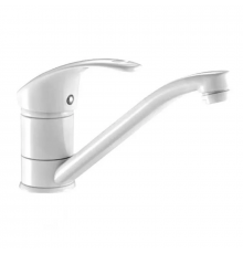 Змішувач для умивальника Haiba Mars 004 (вилив 15 см) білий (HB0253)