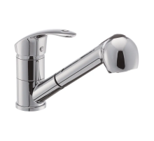 Змішувач для кухні Haiba Mars 014 c висувною лійкою (HB0266)