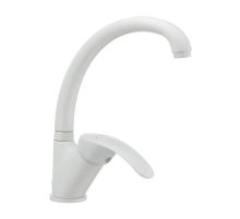 Змішувач для кухні Haiba Mars 777 білий (HB0275)